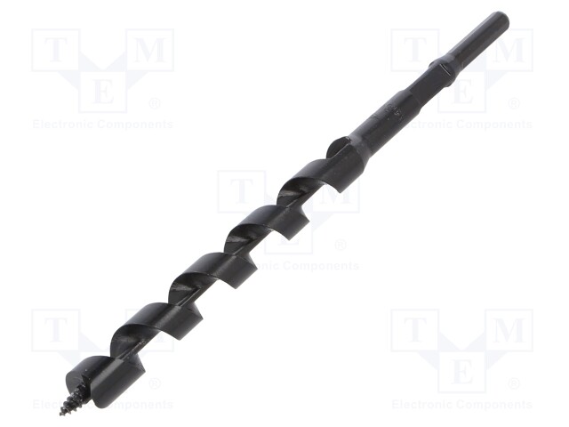 Drill bit; for wood; Ø: 13mm; Overall len: 190mm; HSS; 1pcs.