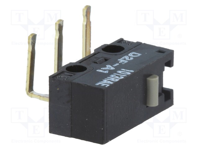 Microswitch SNAP ACTION; without lever; SPDT; 3A/125VAC; ON-(ON)