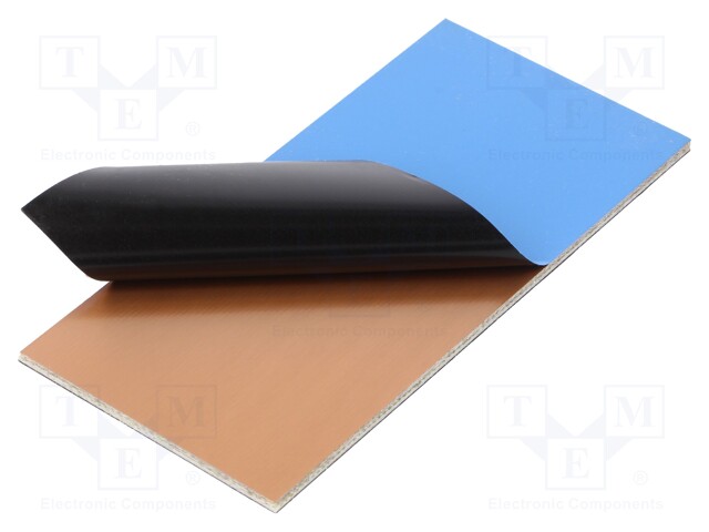 Laminate; FR4; 1.6mm; L: 100mm; W: 50mm; double sided