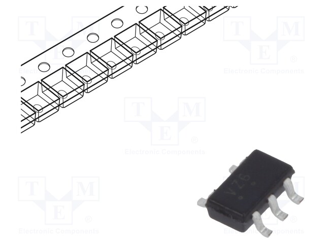 IC: digital; Schmitt trigger; NAND; Channels: 1; IN: 2; SMD; TSOP5