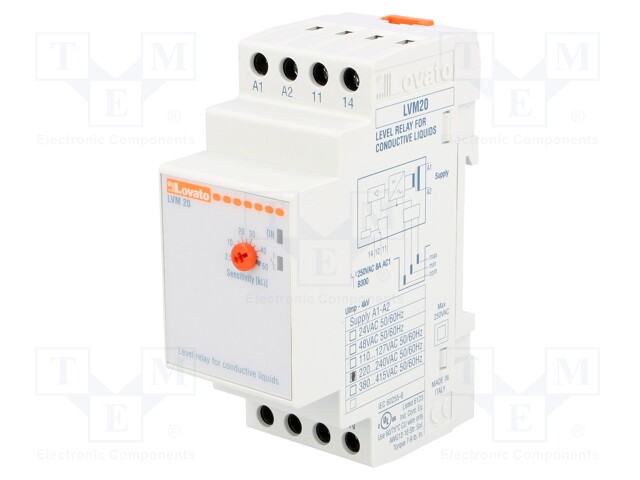 Module: level monitoring relay; conductive fluid level