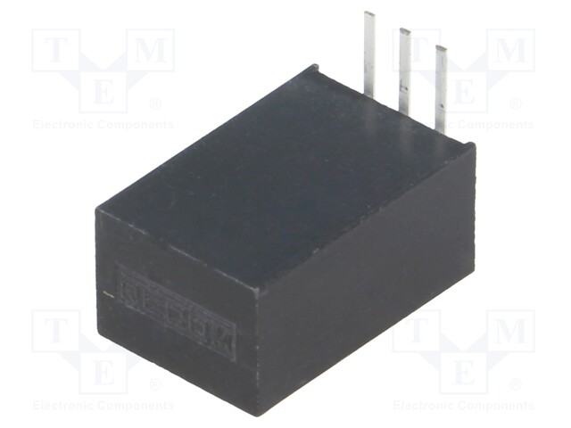 Converter: DC/DC; 12W; Uin: 36÷72V; Uout: 24VDC; Iout: 300mA; SIP3