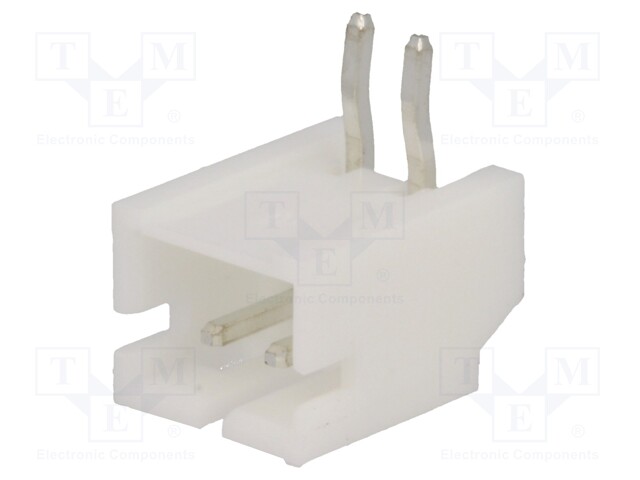 Socket; wire-board; male; 2mm; PIN: 2; THT; 1A; tinned; -25÷85°C; 100V