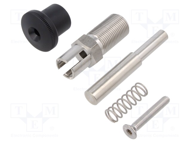 Indexing plungers; Thread: M20; 12mm