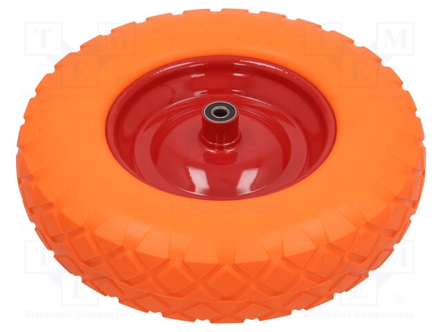 Transport wheel; Ø: 400mm; W: 95mm; 150kg; Mat: foam; -20÷60°C