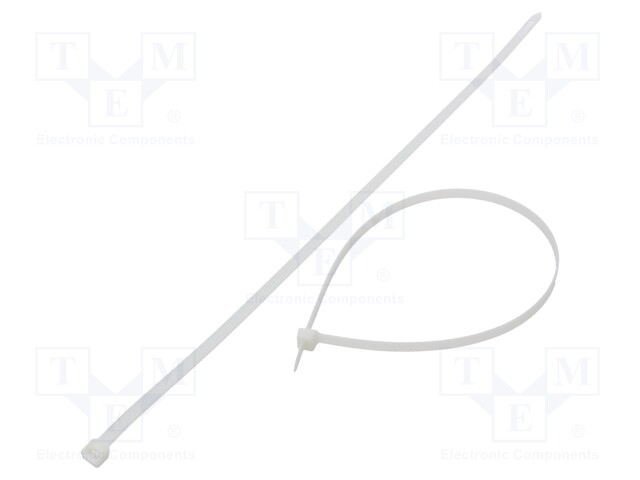 Cable tie; L: 530mm; W: 9mm; polyamide; 778N; natural; -40÷85°C