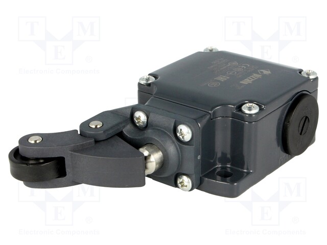 Limit switch; plastic roller Ø20mm; NO + NC; 10A; max.500VAC