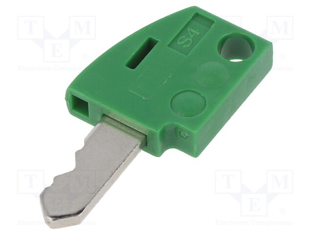 Key; Colour: green