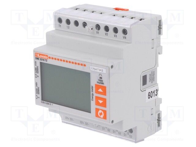 Electric energy meter; 230/400V; 6A; Network: three-phase
