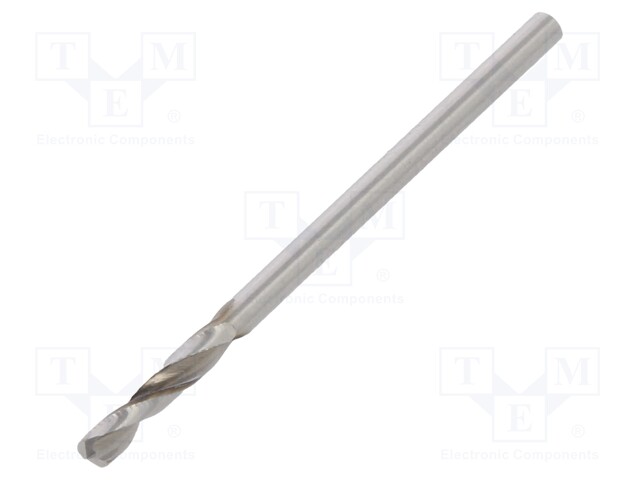 Drill bit; for metal; Ø: 2mm; L: 38mm; HSS-CO; Features: grind blade