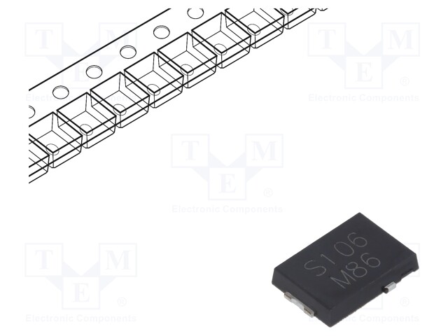 Diode: Schottky rectifying; SMD; 60V; 10A; Ufmax: 0.55V; SMPC