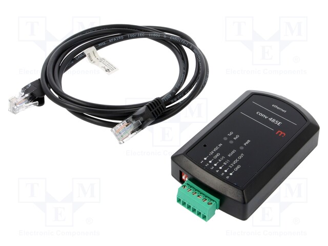 Industrial module: converter; RS485/ETHERNET; Number of ports: 1