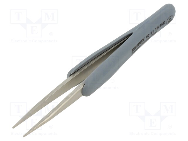 Tweezers; non-magnetic; Blade tip shape: sharp; ESD