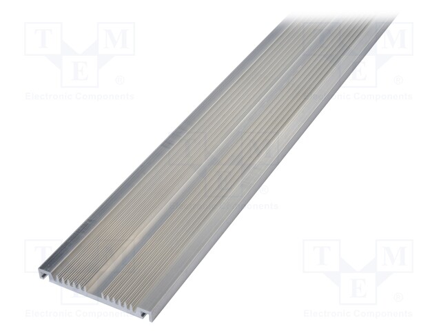 Heatsink: extruded; grilled; natural; L: 1000mm; W: 88.7mm