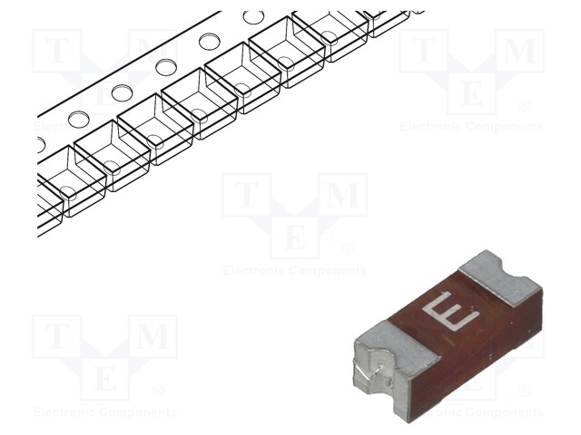 Fuse: fuse; ultra rapid; 1A; 250VAC; 125VDC; SMD; ceramic; Case: 2410