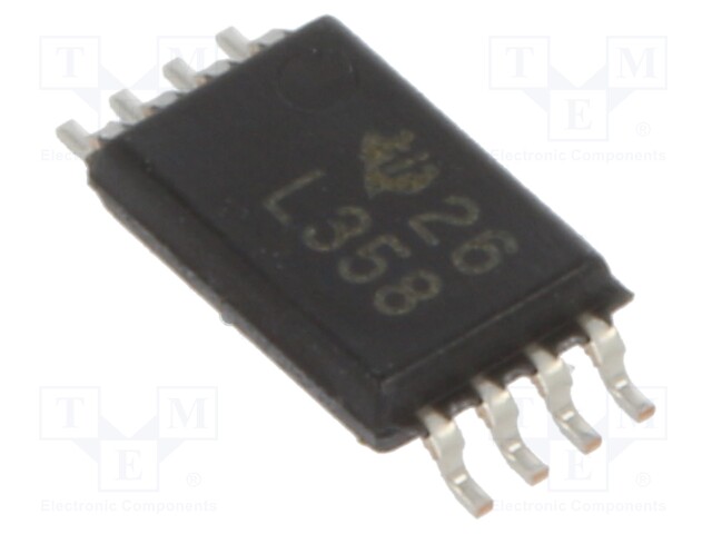 Operational Amplifier, 2 Amplifier, 700 kHz, 0.3 V/µs, ± 1.5V to ± 16V, TSSOP, 8 Pins