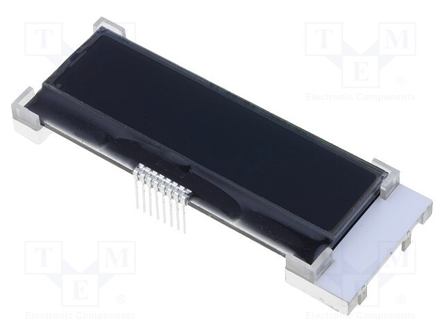 Display: LCD; alphanumeric; COG,FSTN Negative; 16x2; LED; PIN: 8