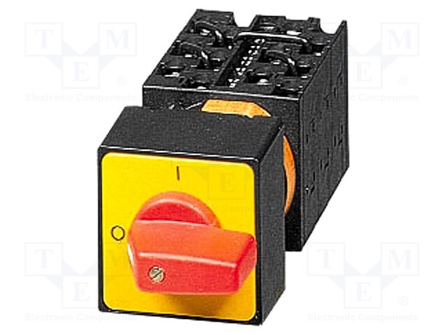 Switch: emergency cam switch; Stabl.pos: 2; 32A; 0-1; Poles: 1; 13kW