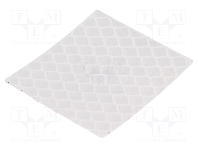 Reflector; self-adhesive; Body dimensions: 40x35x0.6mm