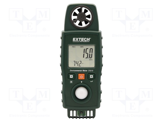 Thermoanemometer; 0÷50°C; 10÷95%RH; Humid.measur.accuracy: ±0,4%