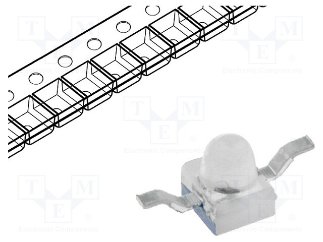 IR transmitter; 1.91mm; 850-900nm; 875nm; transparent; 3mW; 24°