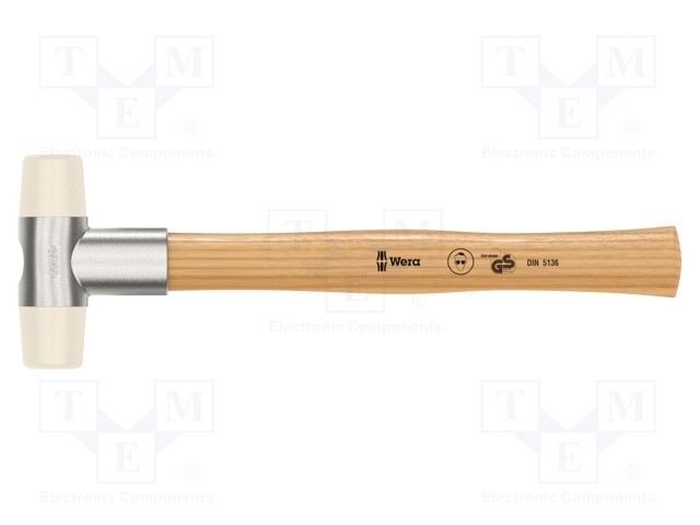 Hammer; 265mm; W: 87mm; 28mm; polyamide; wood