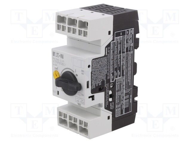 Motor breaker; 5.5kW; 220÷690VAC; for DIN rail mounting; IP20