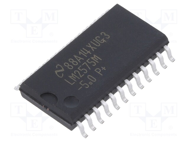 PMIC; DC/DC converter; Uin: 4÷40V; Uout: 5V; SO24; buck