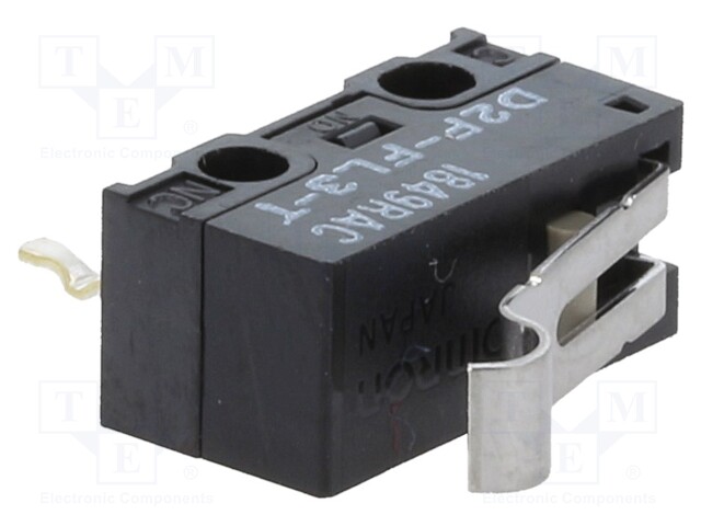 Microswitch SNAP ACTION; SPDT; 0.5A/30VDC; Rcont max: 50mΩ; Pos: 2