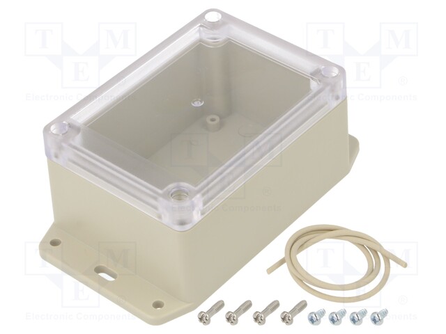 Enclosure: multipurpose; X: 75mm; Y: 105mm; Z: 55mm; Ritec; ABS; IP65