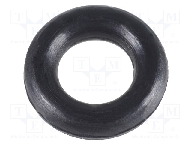 O-ring gasket; NBR; D: 1mm; Øint: 2mm; black