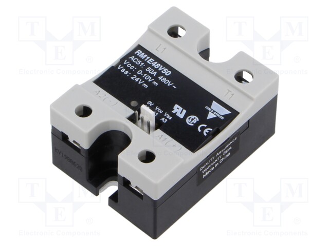 Relay: solid state; Ucntrl: 0÷10VDC; 50A; 200÷550VAC; -20÷70°C