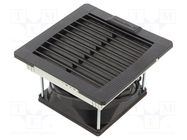 Fan: AC; axial; 230VAC; 24m3/h; 33dBA; IP54; Colour: black