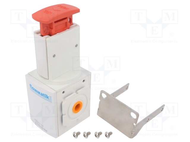 Shutoff valve; 0÷10bar; Thread: G 1/4"; Flowmatik; -5÷50°C