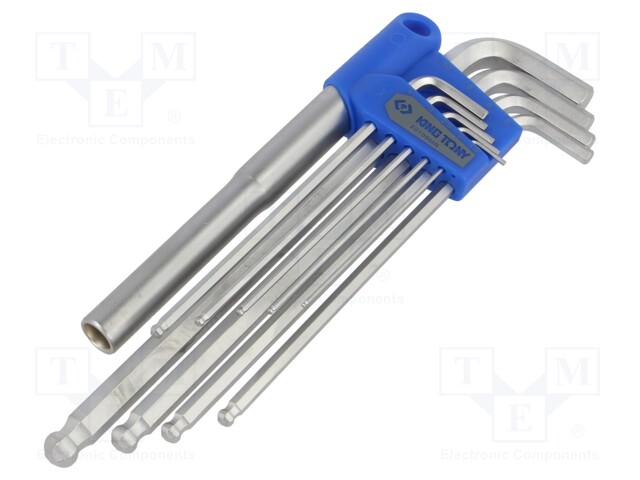 A SET OF ALLEN KEYS WITH AN EXTENSION 9 pcs. 1120M - HEX WIT