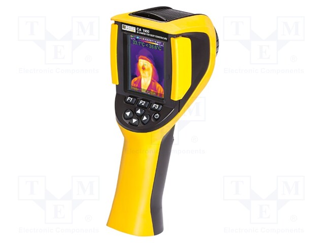 Infrared camera; Display: LCD 2,8"; Accur: ±0,5°C; -15÷50°C; 9Hz