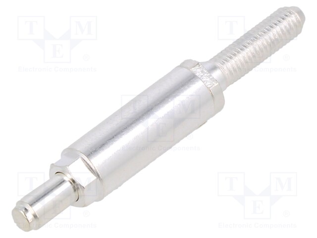 Test needle; Operational spring compression: 7mm; 25A; Ø: 4.9mm