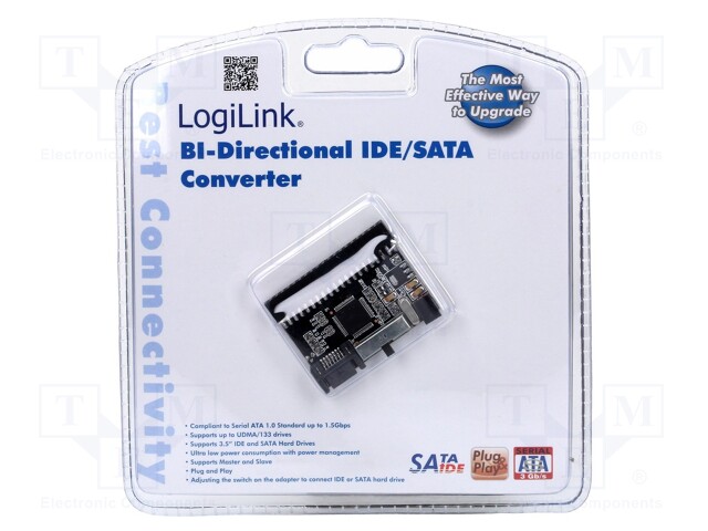 Converter Serial ATA-IDE; IDE 40pin,SATA