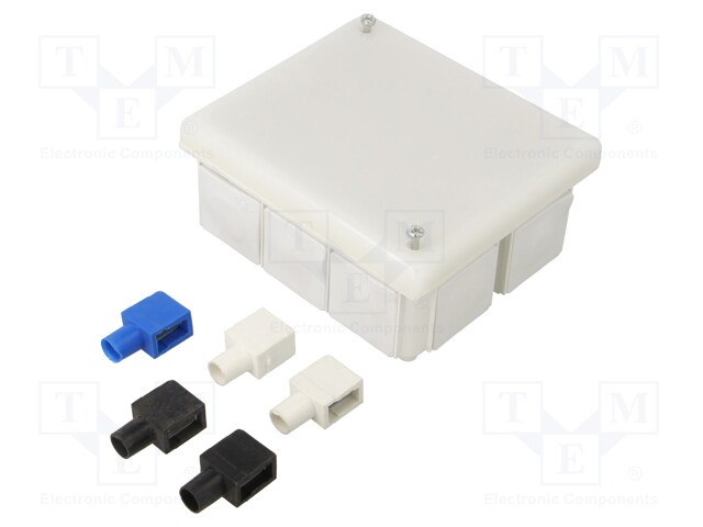 Enclosure: junction box; X: 80mm; Y: 95mm; Z: 40mm; wall mount; IP54