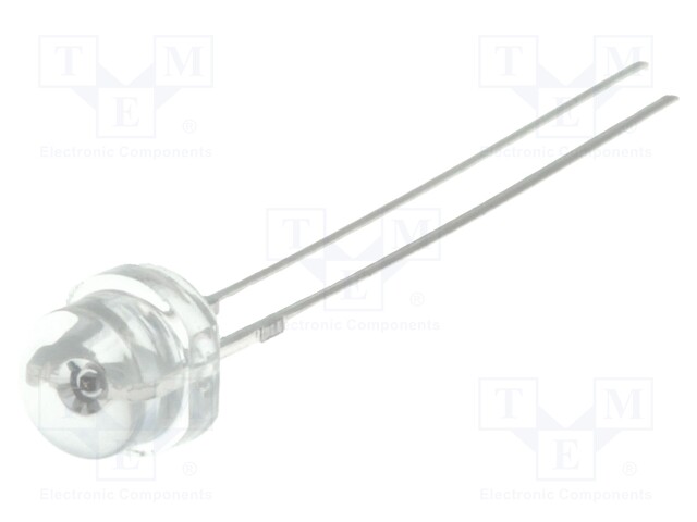 IR transmitter; 4.8mm; transparent; 40mW; 100°; λp max: 940nm; THT