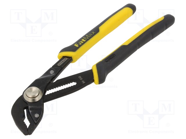 Pliers; adjustable; Pliers len: 254mm; blackened tool; steel