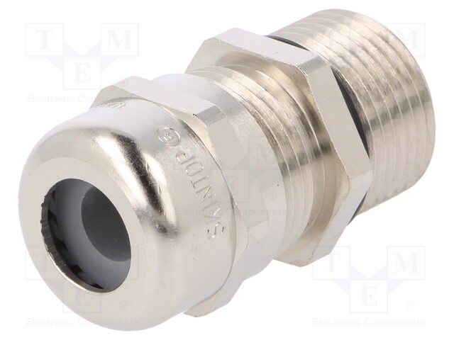 Cable gland; with long thread; PG11; IP68; Mat: brass