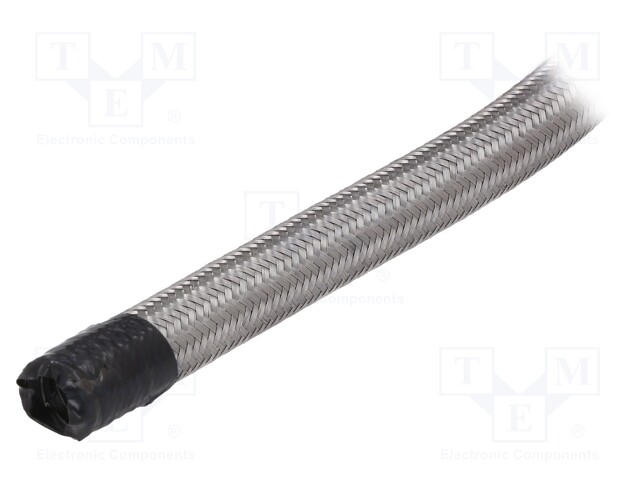 Protective tube; ØBraid : 20mm; galvanised steel; L: 30m; EMC; IP40