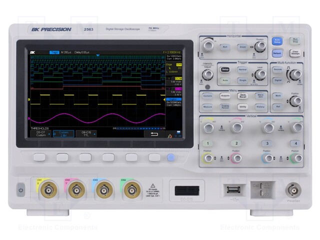 Oscilloscope: mixed signal