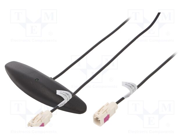 Antenna; inner; AM,FM; 0.25m; black