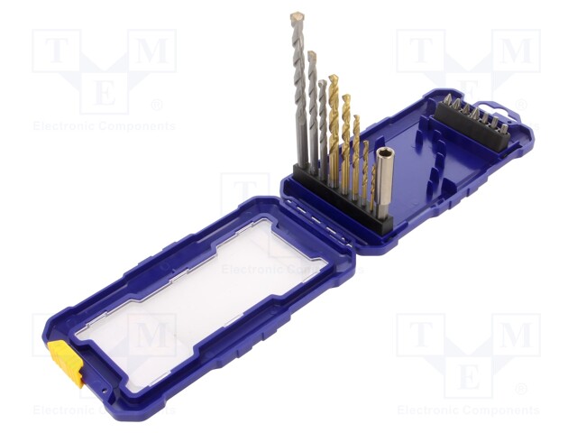 Kit: screwdriver bits; Phillips,Pozidriv®,Torx®; 25mm; 16pcs.