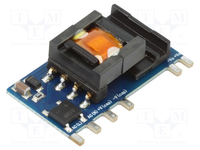 Converter: AC/DC; 5W; 90÷528VAC; Usup: 100÷745VDC; Uout: 24VDC; 78%