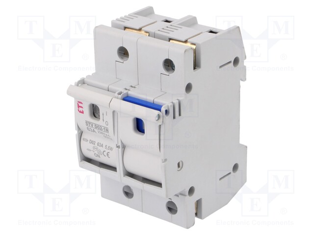 Fuse disconnector; D02; Mounting: for DIN rail mounting; 63A