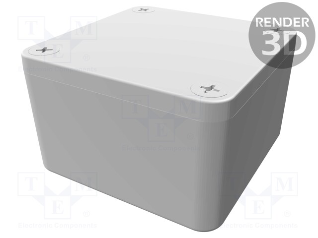 Enclosure: multipurpose; X: 51mm; Y: 51mm; Z: 31mm; 1590W; aluminium