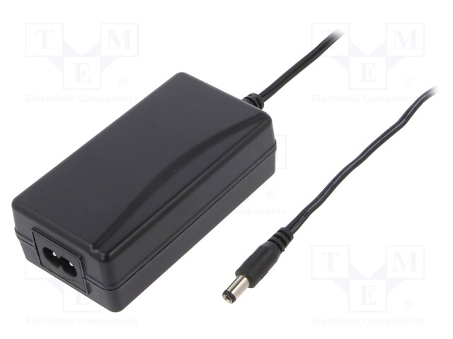 Power supply: switched-mode; 12VDC; 3A; Out: 5,5/2,1; 36W; 0÷40°C